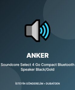 Anker Soundcore Select 4 Go Compact Bluetooth Speaker Black/Gold