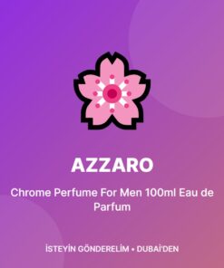 Azzaro Chrome Perfume For Men 100ml Eau de Parfum