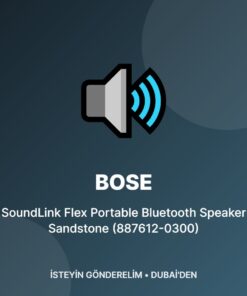 Bose SoundLink Flex Portable Bluetooth Speaker Sandstone (887612-0300)