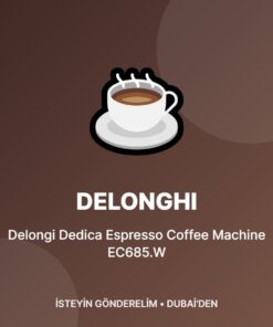Delongi Dedica Espresso Coffee Machine EC685.W