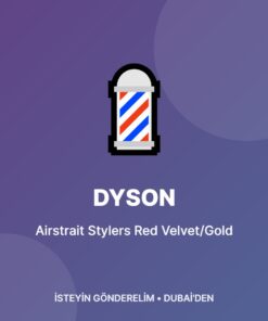 Dyson Airstrait Stylers Red Velvet/Gold
