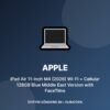 iPad Air 11-inch M4 (2026) Wi-Fi + Cellular 128GB Blue Middle East Version with FaceTime