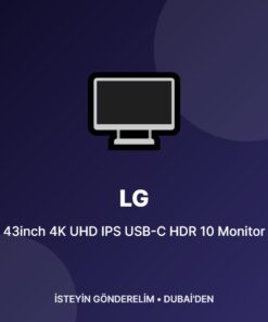 LG 43inch 4K UHD IPS USB-C HDR 10 Monitor