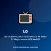 LG 65" OLED 65C36LA OLED evo C3 4K Smart TV Magic remote HDR WebOS