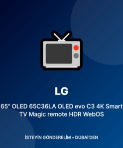 LG 65" OLED 65C36LA OLED evo C3 4K Smart TV Magic remote HDR WebOS