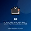 LG 65" OLED evo AI G5 4K 165Hz Smart TV with AI Magic Remote Dolby webOS25
