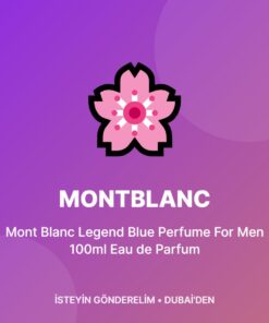Mont Blanc Legend Blue Perfume For Men 100ml Eau de Parfum