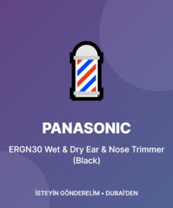 Panasonic ERGN30 Wet & Dry Ear & Nose Trimmer (Black)