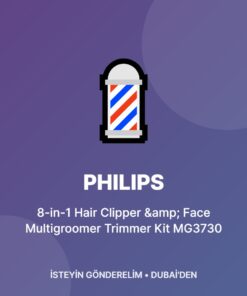 Philips 8-in-1 Hair Clipper & Face Multigroomer Trimmer Kit MG3730