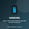 Samsung Galaxy A06 4G 64GB 4GB RAM Light Blue Dual Sim Smartphone
