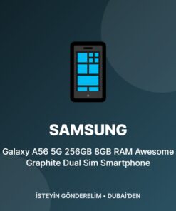 Samsung Galaxy A56 5G 256GB 8GB RAM Awesome Graphite Dual Sim Smartphone