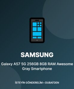 Samsung Galaxy A57 5G 256GB 8GB RAM Awesome Gray Smartphone