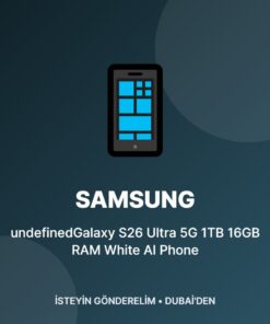 Samsung Galaxy S26 Ultra 5G 1TB 16GB RAM White AI Phone