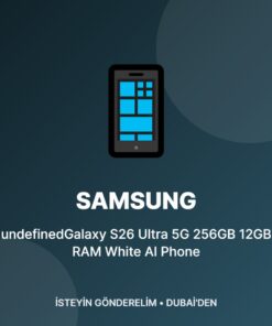 Samsung Galaxy S26 Ultra 5G 256GB 12GB RAM White AI Phone