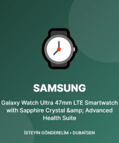 Samsung Galaxy Watch Ultra 47mm LTE Smartwatch with Sapphire Crystal & Advanced Health Suite