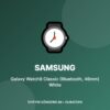 Samsung Galaxy Watch8 Classic (Bluetooth, 46mm) White