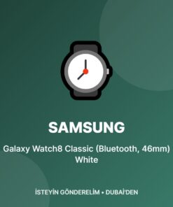 Samsung Galaxy Watch8 Classic (Bluetooth, 46mm) White
