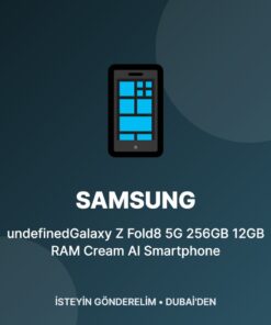 Samsung Galaxy Z Fold8 5G 256GB 12GB RAM Cream AI Smartphone