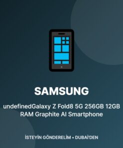 Samsung Galaxy Z Fold8 5G 256GB 12GB RAM Graphite AI Smartphone