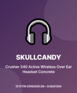 Skullcandy Crusher 540 Active Wireless Over Ear Headset Concrete