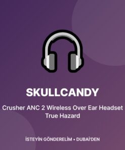 Skullcandy Crusher ANC 2 Wireless Over Ear Headset True Hazard