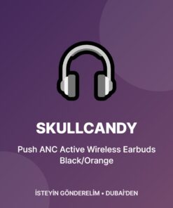 Skullcandy Push ANC Active Wireless Earbuds Black/Orange
