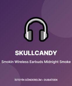 Skullcandy Smokin Wireless Earbuds Midnight Smoke