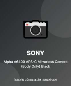 Sony Alpha A6400 APS-C Mirrorless Camera (Body Only) Black