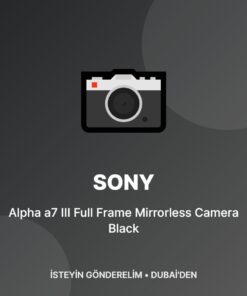 Sony Alpha a7 III Full Frame Mirrorless Camera Black