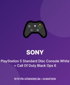 Sony PlayStation 5 Standard Disc Console White + Call Of Duty Black Ops 6