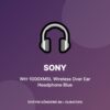 Sony WH-1000XM5L Wireless Over Ear Headphone Blue