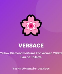 Versace Yellow Diamond Perfume For Women 200ml Eau de Toilette