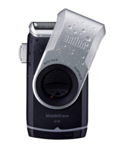 Braun M90 Pilli Seyahat Tıraş Makinesi, Gümüş/Siyah
