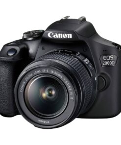 Canon EOS 2000D DSLR Fotoğraf Makinesi + 18-55 mm IS II Lens Kiti