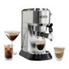 De’Longhi Dedica Style Pompalı Espresso Makinesi, Gümüş