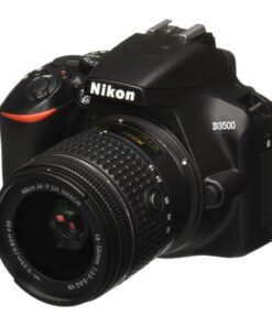 Nikon D3500 DSLR Fotoğraf Makinesi Siyah + AF-P DX 18-55mm f/3.5-5.6G VR Lens