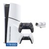 Sony PlayStation 5 Diskli Konsol Beyaz + Ek Siyah Kumanda