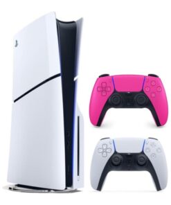 Sony PlayStation 5 Diskli Konsol Beyaz + Ek Kablosuz Pembe Kumanda