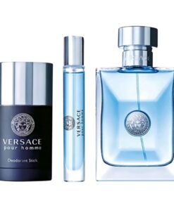 Versace Pour Homme 100 ml EDT + 10 ml Mini Sprey ve Çanta Hediye Seti